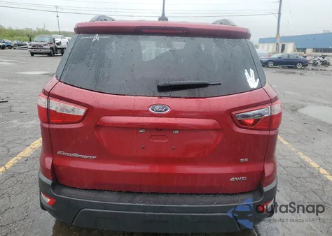 2021 Ford Ecosport Se z USA, uszkodzony, nr VIN MAJ6S3GL9MC406973